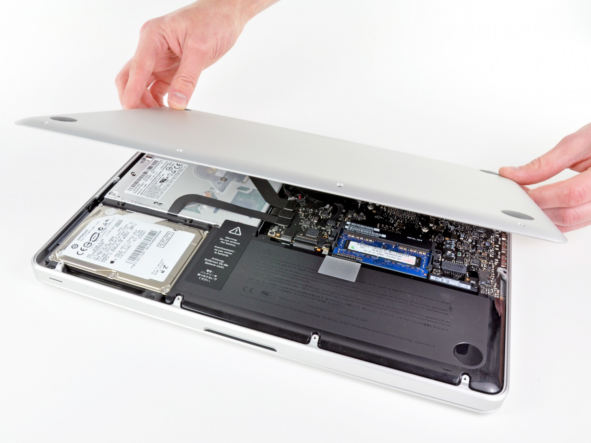 How to replace the battery in a mid-2012 Macbook Pro