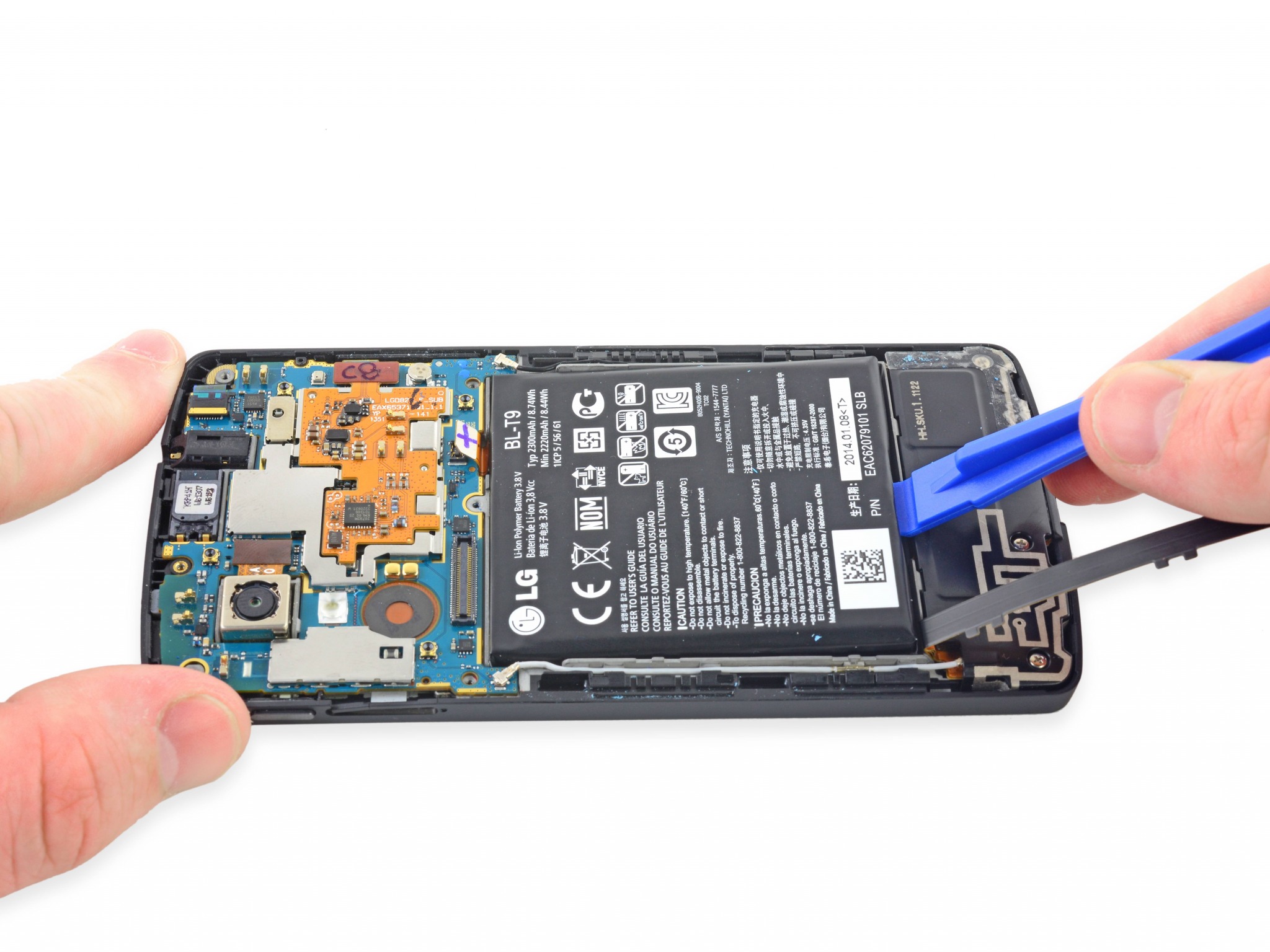 How to replace the Battery in a Nexus 5